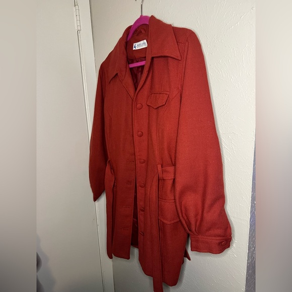 Vintage Marsh Landing Red Wool Jacket - Picture 5 of 9
